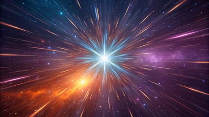 Naklejka premium Colorful rainbow disco ball light leaks texture