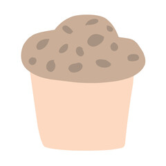 Vector illustration set of cake assortment