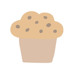 Vector illustration set of cake assortment