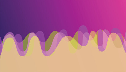 Wave background modern abstract gradient