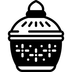 ceramic solid line icon