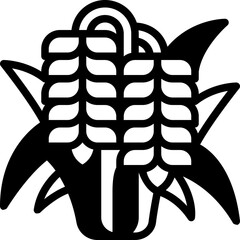 rice solid line icon