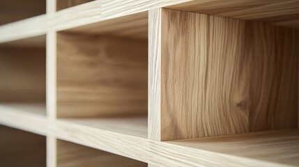 Carpenter building a wooden bookshelf. Featuring custom carpentry and craftsmanship