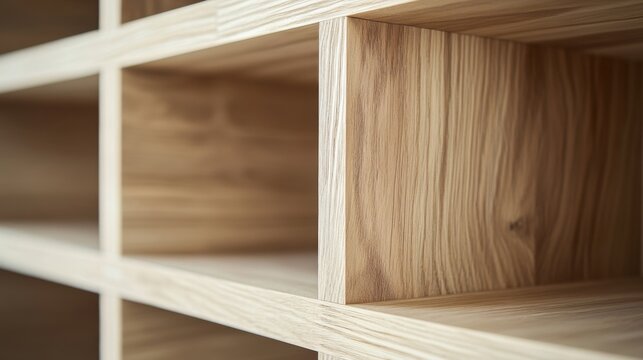 Carpenter building a wooden bookshelf. Featuring custom carpentry and craftsmanship