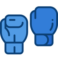 boxing two tone icon