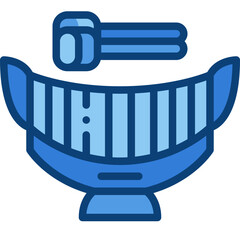 xylophone two tone icon