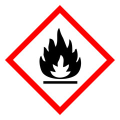 flammable hazard icon png