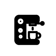 coffee maker glyph icon
