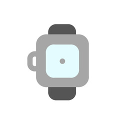 digital watch flat icon