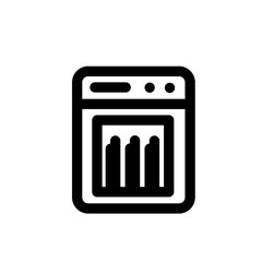 dish washer line icon