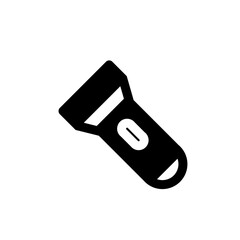 torch light glyph icon