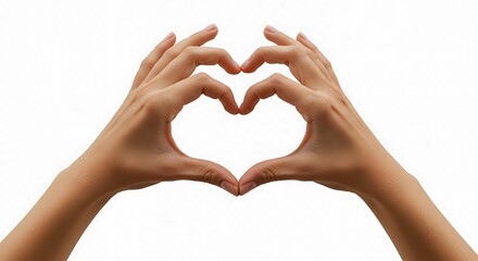 Obraz premium Heart's Gentle Embrace AI Generated