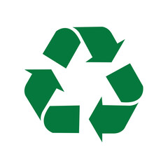 Obraz premium Recycling Logo Green