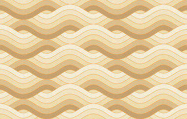 Seamless pattern design, Water wave in traditional oriental Chinese and Japanese style