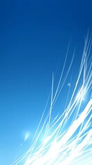 Abstract Blue Sky Design