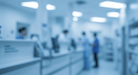 Chromatic Calm: A Pharmacy's Hush AI Generated