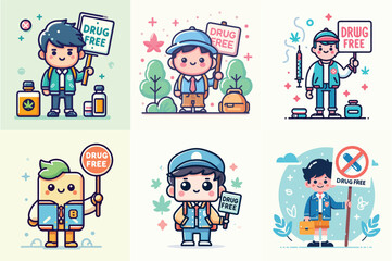 a child wearing a school jacket and carrying a 