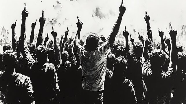 Crowd Cheers at Concert Venue