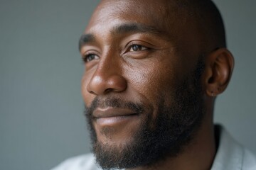 Obraz premium father of any race age or gender stands with blurred background on father day