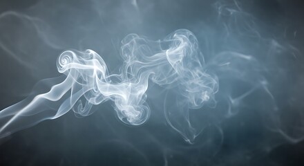 Ephemeral Dance of Grey AI Generated