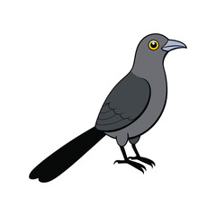Illustration of a crow