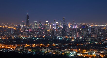 Nocturne of a Thousand Gleams AI Generated