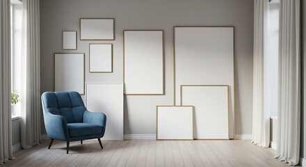 Empty Frames, Waiting Light AI Generated