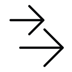 right arrow icon