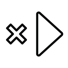 Fototapeta premium right arrow icon