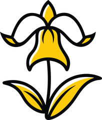 Borage, Yarrow, Coreopsis, Cornflower, Verbena, Allium, Alstroemeria, Bellflower, Bougainvillea, Bouvardia, flower logo icon