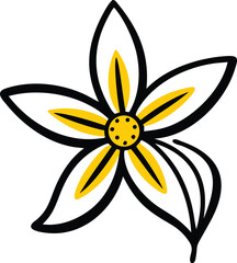 Borage, Yarrow, Coreopsis, Cornflower, Verbena, Allium, Alstroemeria, Bellflower, Bougainvillea, Bouvardia, flower logo icon