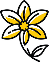 Borage, Yarrow, Coreopsis, Cornflower, Verbena, Allium, Alstroemeria, Bellflower, Bougainvillea, Bouvardia, flower logo icon