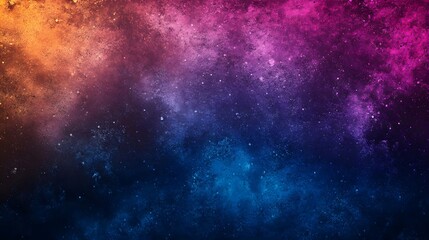 Fototapeta premium Abstract Dark Glowing Neon Blue-Purple-Orange Gradient Texture