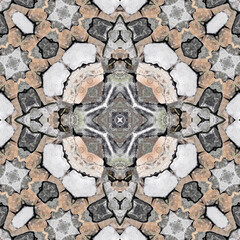 Seamless square pattern. Abstract texture background.