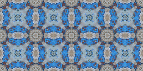 Seamless pattern banner. Abstract texture background.