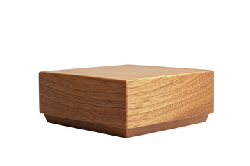 Elegant light oak wood box perfect for gifts or display showcasing rich grain and natural texture against a black