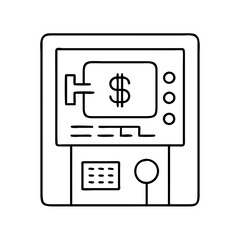 Automated Teller Machine ATM Cash Withdrawal Banking Finance Transaction Money Deposit Digital Currency Financial Technology Online Payment System
