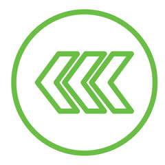 left arrow icon