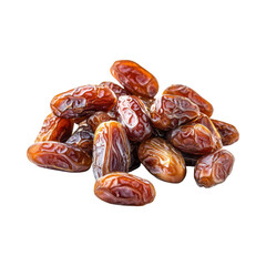 Dates Fruits close up Isolated on Black Background