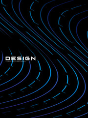 Futuristic blue background digital technology, cyber nano information, abstract communication, future technology data innovation, internet network connection, perfect for posters, advertising, etc.