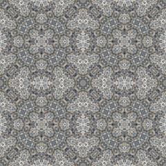 Seamless abstract pattern. Symmetrical texture. Kaleidoscope