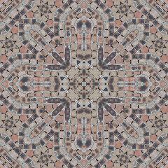 Seamless square pattern. Abstract texture background.