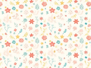 Fototapeta premium Delicate Floral Pattern