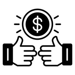 Commitment Icon Black