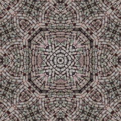 Seamless square pattern. Abstract texture background.