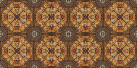 Seamless pattern banner. Abstract texture background.