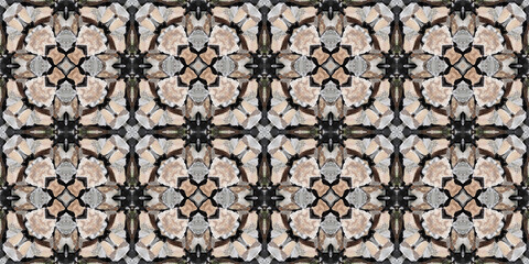 Seamless pattern banner. Abstract texture background.