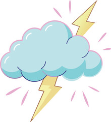 Blinking pastel cloud strikers 