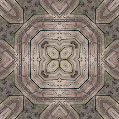 Seamless square pattern. Abstract texture background.