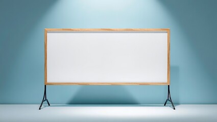 Obraz premium Minimalist Announcement Board Background for Product Photography
